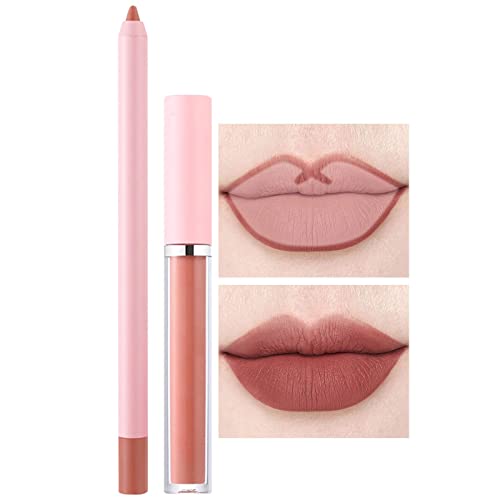 OUTFMVCH CLEY JELLY LIAGEM LINHA DE LINHA DE LINHA PENO DE PENO DE PENOS NUNCA FABRIMENTO O LIP LIP LIP GLOSS 2 EM 1 Caixa