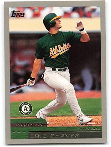 2000 TOPPS 299 ERIC CHAVEZ NMMT ATLETICS