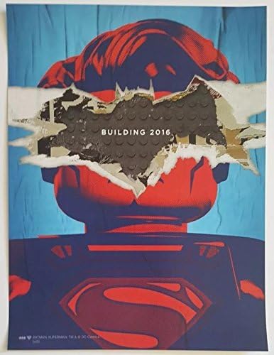 Batman v Superman Set 10.5 x14 Poster promocional original SDCC 2015 Rare