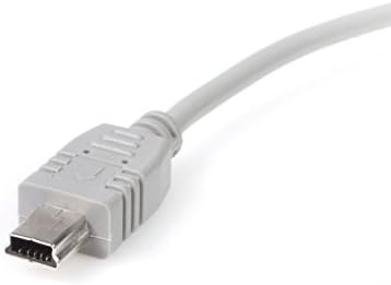 Startech.com 1 ft. USB para mini cabo USB - USB 2.0 A a Mini B - cinza - Mini Cabo USB
