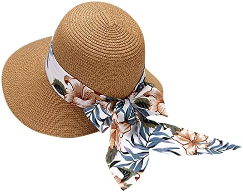 Chapéu de balde para mulheres Chandes de balde de protetor solar de verão Casual Casual Sun Chapéu Rolda Up Wide Brim Travel