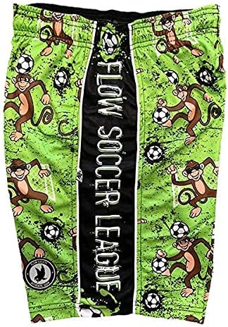 Flow Society Flow Soccer Monkeys Boys Athletic Short