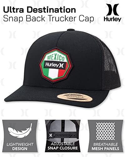 Chapéu masculino Hurley - Ultra Destination Snap Back Trucker Cap