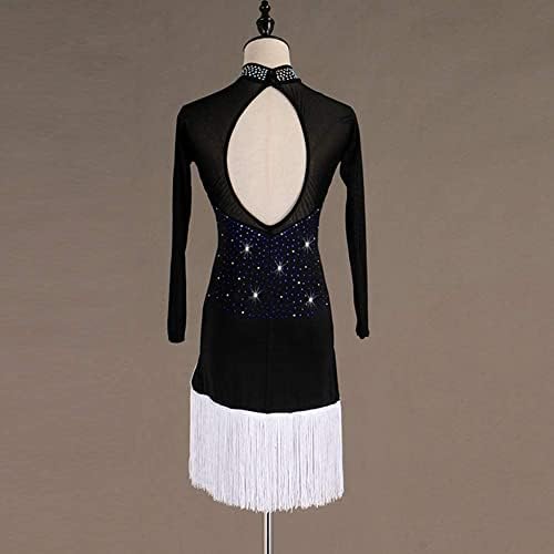 Tamanho da personalização Vintage Ballroom Tassel Dança vestidos para meninas e mulheres