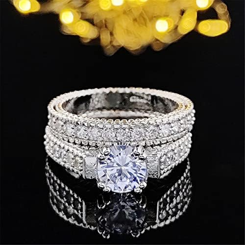 2023 Novas jóias de anel de cor de cor de alta qualidade da moda e popular de alta qualidade para mulheres vintage