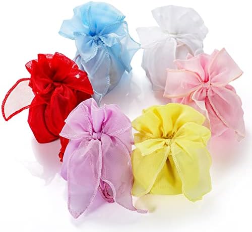 Sacos de presente Organza 10pcs de alta qualidade de densidade para os doces para os doces de casamentos favorece