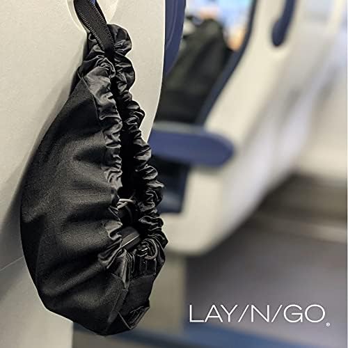 Lay-n-Go Traveler Essentials Shaver Shaver & Dopp Kit de higiene pessoal Carry On Organizer & Travel para homens e mulheres, máquina