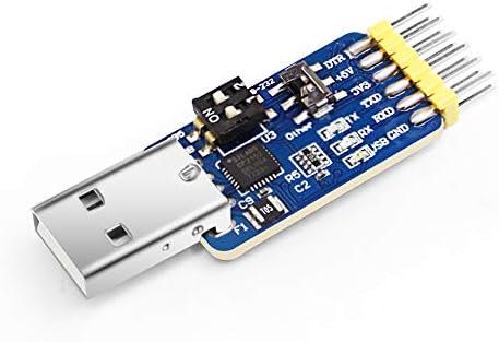 Witmotion USB-Uart 6-1-1 USB para conversor serial, módulo de adaptador universal multifuncional com CP2102 Compatível