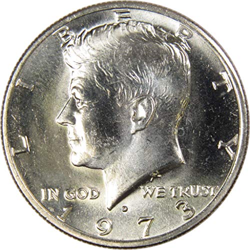 1973 D Kennedy Half dólar Bu Uncirculated Mint State 50c Us Coin Collectible