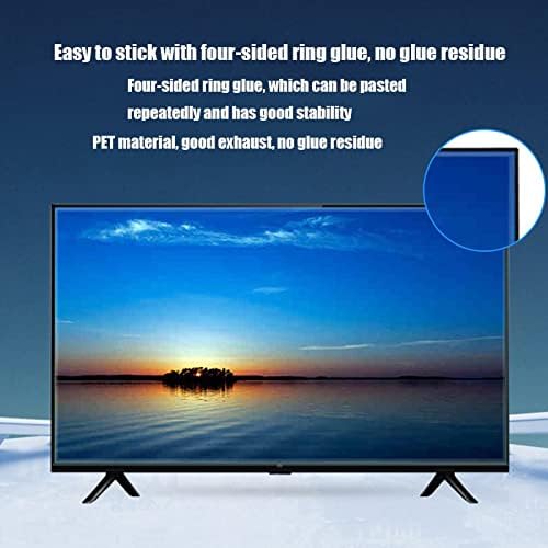 Protetor de tela de TV Anti-Glare/Anti Blue Light/Anti Scratch Film, Painel de proteção contra danos, para Sharp, Sony, Samsung, Hisense, LG etc/Clear/65 polegadas 1429x804mm