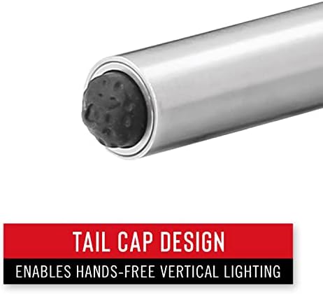 Coast® A9R 54 Lúmen Recarregável Viga de Inspeção LED LED Penlight com carga flexível e tampa de carregamento, prata