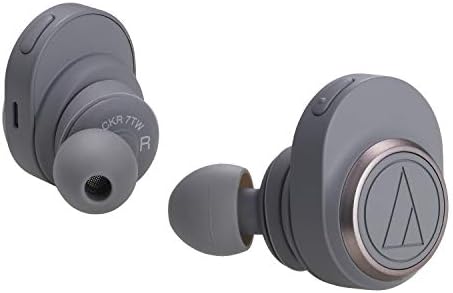 Audio-Technica ATH-CKR7TW True Wireless In-ear Headphones, cinza