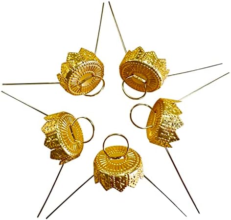 Nacional Artcraft® 3/4 Gold Classic Style Ornament Cap
