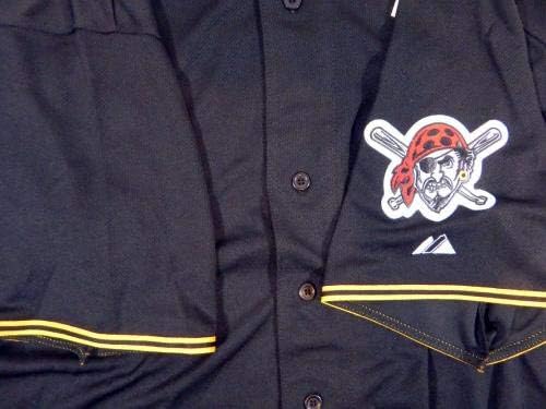 Pittsburgh Pirates Bat Boy Jogo emitiu Black Jersey Pitt33499 - Jerseys de MLB usados ​​no jogo
