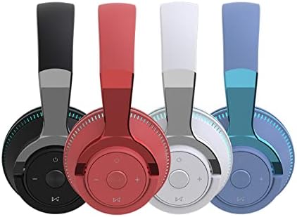 Fones de ouvido Bluetooth Viligee Over Ear - Ruído ativo cancelando fones de ouvido sem fio Over Ear Bluetooth - HIFI Estéreo Audio Audio Bass Deep Bass Memory Cups para viajar para casa O escritório em casa
