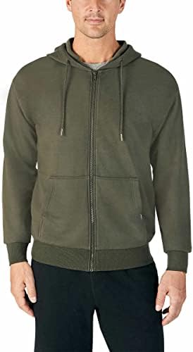 Eddie Bauer Mens Super Soft Heavyweight Full Zip Fleece Hoodie