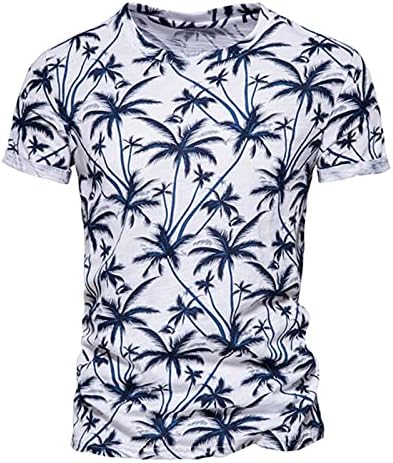 Camisetas para homens Tops gráficos Spring e verão Tee Casual Moda curta 3D Impresso a camisa retrô Blosue