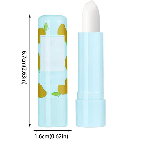 Lipstick de frutas hidrata hidrata rachaduras secas hidratam lábios para homens e mulheres no conjunto de pacotes de