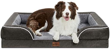 Expressão de conforto XL Camas de cachorro para cães extras grandes, cama de cachorro xl, cama de cachorro grande lavável, cama