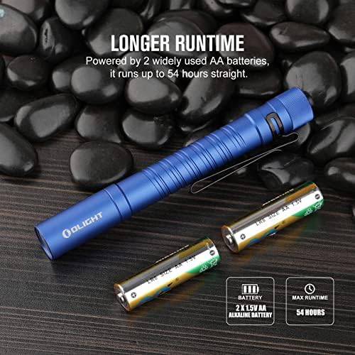 OLIGHT I5R HCRI 285 Lumens Recarregável lanterna LED de troca de cauda com lanterna I5T mais 550 lúmens EDC, lanternas de bolso portáteis com troca de cauda