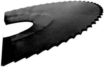 X-Dree Black HSS 72 dentes 100mm Dia 1,0 mm de espessura Ferramenta de corte de serra de espessura (Negro HSS 72 D_I_ENTES