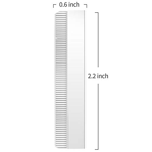 Lamoutor 100pcs de borda única lâmina de lâmina de aço industrial lâminas de barbear industrial lâminas de barbear retas