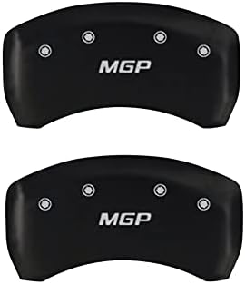 Capas de pinça MGP 38026SMGPRD MGP RED POW POW POWLEAT, caracteres prateados, conjunto de 4