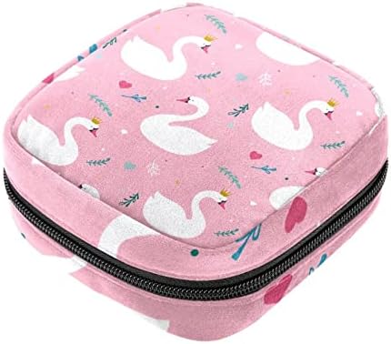 Bolsa de maquiagem floral rosa, bolsa de cosméticos, bolsa de higieness portátil para mulheres e meninas
