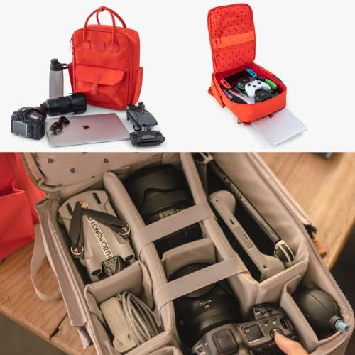 Backpack da câmera Langly Sierra: uma mochila fotográfica moderna e amiga da viagem compatível com os acessórios de laptop de 18
