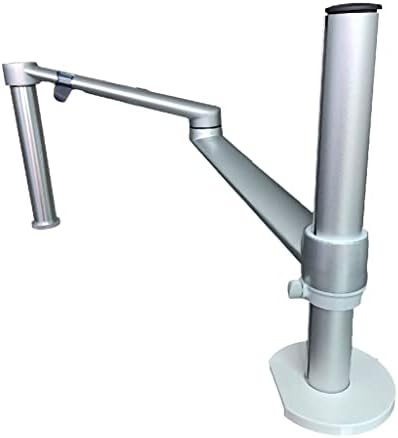 SDGH Microscópio ajustável suporte de suporte de metal de 25 mm de pilar binocular Trinocular Microscopio Suporte de grampo