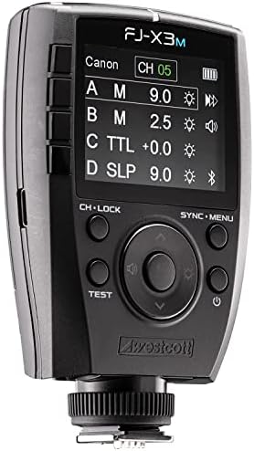 Westcott FJ sem fio 2-Light Portable Portable Flash Kit com FJ-x3 M Universal Wireless Trigger-FJ400 e FJ200 Strobe Combo Kit para