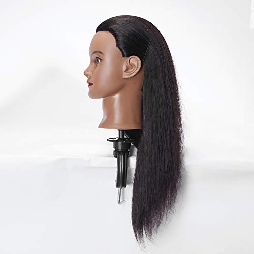 Hairlink 24-26 '' Mannequin Head com bonecas de treinamento para estilo de cabelo
