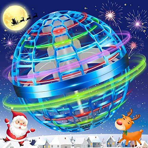 Flying Orb Ball, 2022 Ball Flying Toys Ball Ball, Boomerang Ball Globe 360 ​​Girando o Spinner Flying Spinner de Drone Led Magic Ball