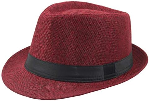 Unissex clássico palha fedora chapéu para homens chapéu de chapéu de panamá casual praia praia curta abrete feminino
