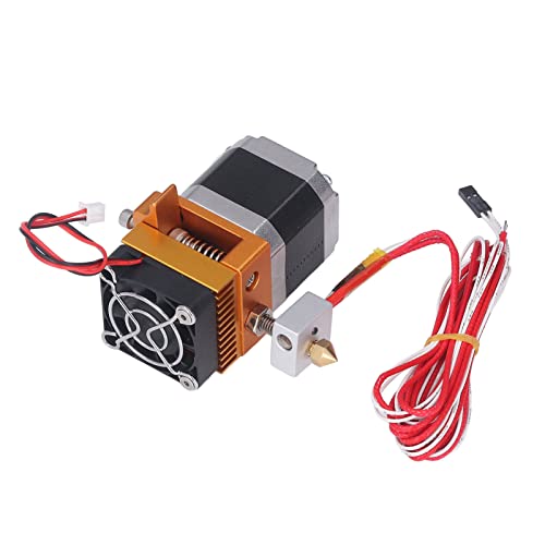 Peças da extrusora de impressora 3D 100mms 40w Alloy de alumínio 3D Kit de extrusora MK8 com menos armazenamento de calor