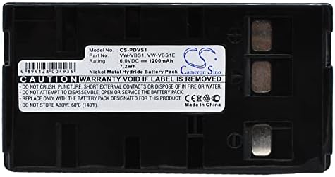 Substituição de bateria NCNDB para Quasar VM-530, VM-535, VM-538, VM-539, VM-540, VM-544, VM-545, VM-547, VM-549, VM-55, VM-550,