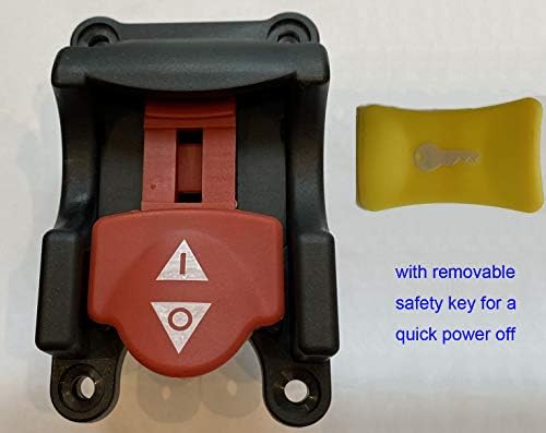 Switch de serra de mesa para Ryobi Craftsman, Interruptor de energia de serra de mesa de segurança para peças de serra