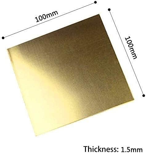 Placa de latão de kekeyang folha de cobre pura papel alumínio de cobre de cobre pura placa de alumínio de metal com tesão, espessura 1. folha de metal de placa de bronze de 5 mm