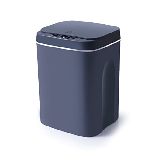 N/um lixo de indução inteligente pode lixo de indução automática lata da cozinha lixo de toque elétrico