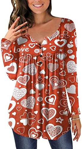 Mulheres 2023 camisas casuais casuais de manga longa Túnica de túnica vintage blusa floral vintage com leggings