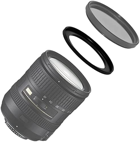 Ninolito de 52 mm a 67 mm anel de passo para lentes de alumínio da câmera Anel adaptador