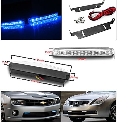 ZMAUTOPTS para 2010-2013 Chevy Camaro CCFL Halo Black/Smoke Projector faróis de faróis com LED LED Blue LED Blue LED