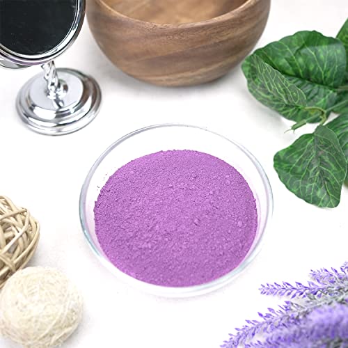Clearlee Kaolin Lavanda Clay Cosmética Pó - Powder natural puro - Ótimo para desintoxicação da pele, rejuvenescimento e