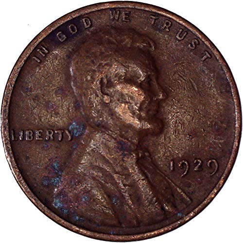 1929 Lincoln Wheat Cent 1C Fair