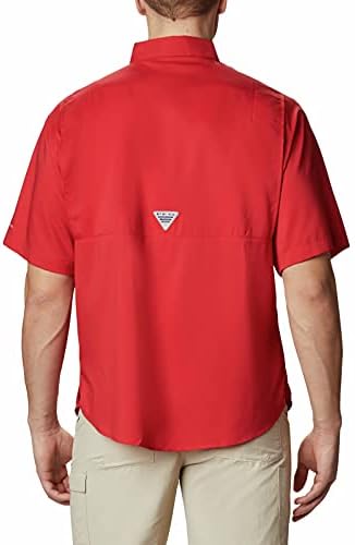 Columbia NCAA Ohio State Buckeyes Camisa de manga curta masculina masculina, pequeno, oS - Intense Red