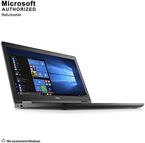 Dell Latitude 5580 HD 15,6 polegadas Laptop Business Notebook PC Win 10 Pro com teclado numérico