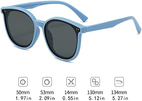 Fannygo 3 pacote de pacote de soldados de sol para meninos meninos crianças meninos de óculos de sol polarizados meninos de óculos de sol