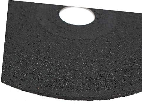 X-Dree 105mmx1.2mmx16mm rodas de corte cortador de disco preto 10pcs para aço inoxidável (105mmx1.2mmx16mm disco de corte