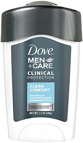 Dove Men+Care Antiperspirante de proteção clínica Comforto limpo 1.7 oz