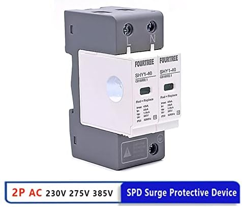 Proteção de pura de 20pcs de ganyuu 2p 30ka〜60ka e 20pcs chips de baixa tensão Dispositivo de proteção contra cortações 230V